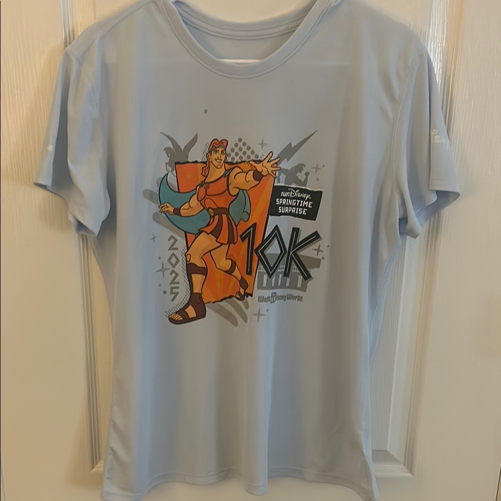 Disney Light Blue Hercules Graphic Tee